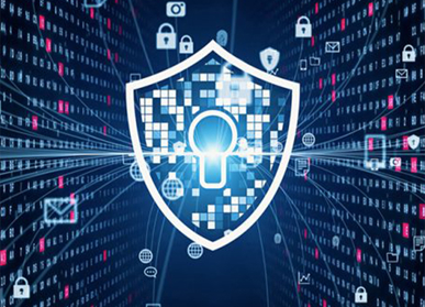 AI and security graphical image
